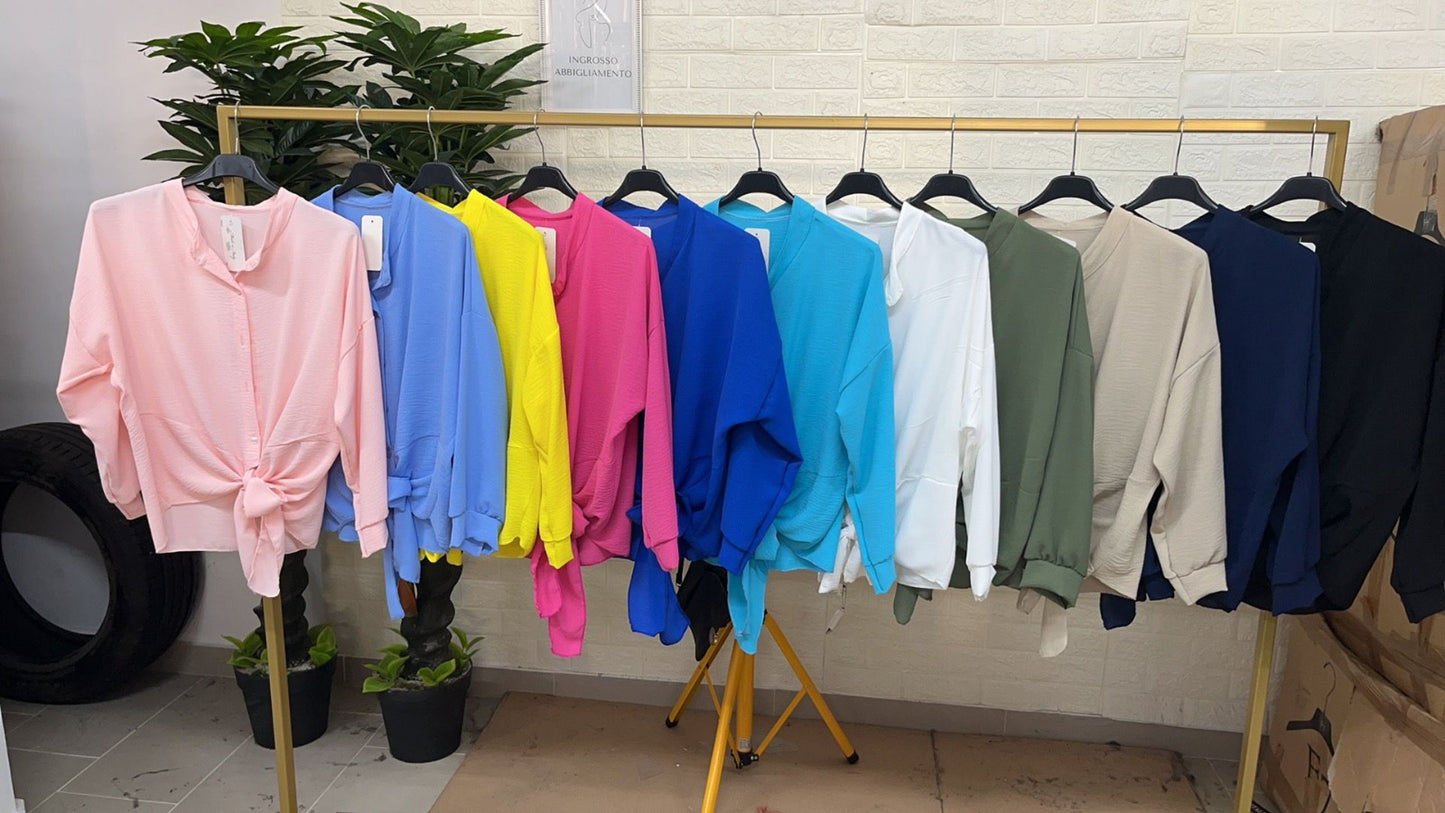 Blusa Nodo Frontale – Il Must-Have che Illumina Ogni Look ✨