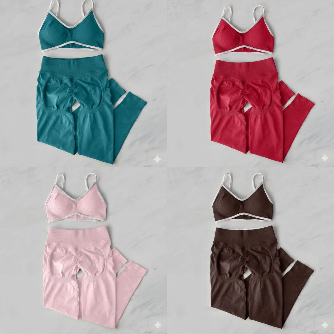 "Kit Fitness Donna "Iconic Contour" – Scegli il tuo colore tra 8 tonalità – Effetto Push-Up