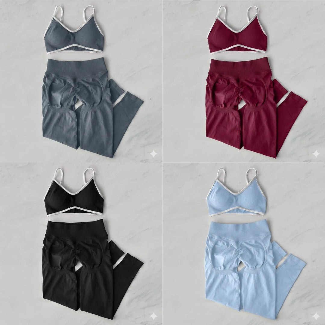 "Kit Fitness Donna "Iconic Contour" – Scegli il tuo colore tra 8 tonalità – Effetto Push-Up