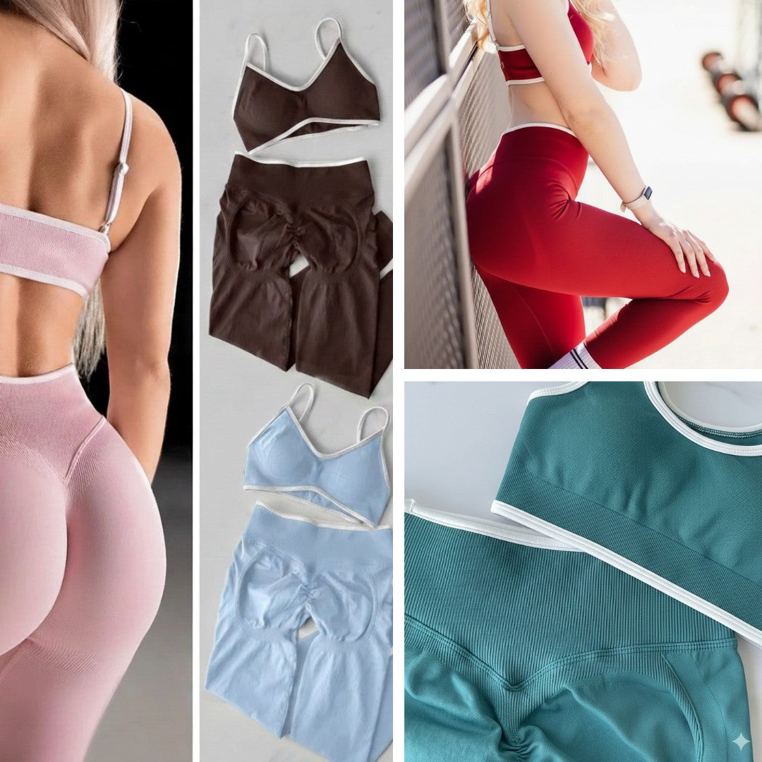 "Kit Fitness Donna "Iconic Contour" – Scegli il tuo colore tra 8 tonalità – Effetto Push-Up