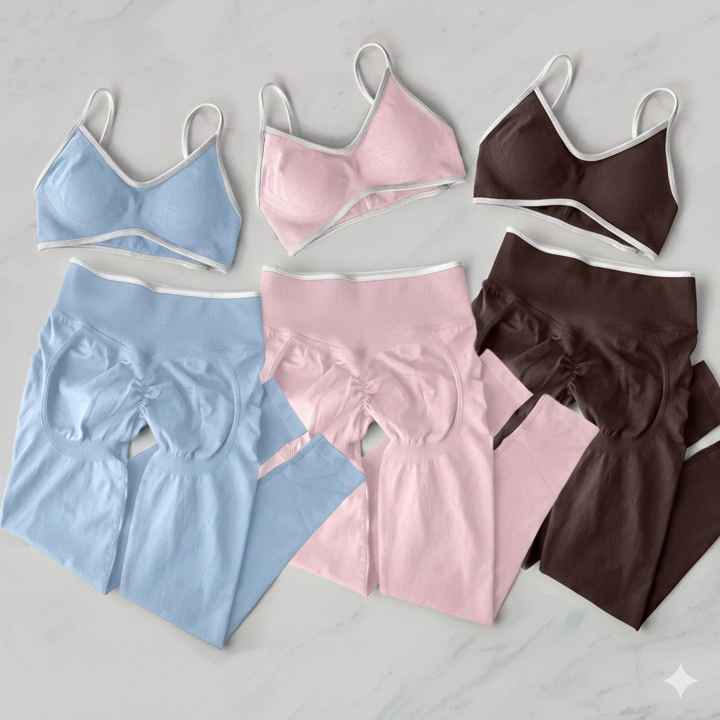"Kit Fitness Donna "Iconic Contour" – Scegli il tuo colore tra 8 tonalità – Effetto Push-Up