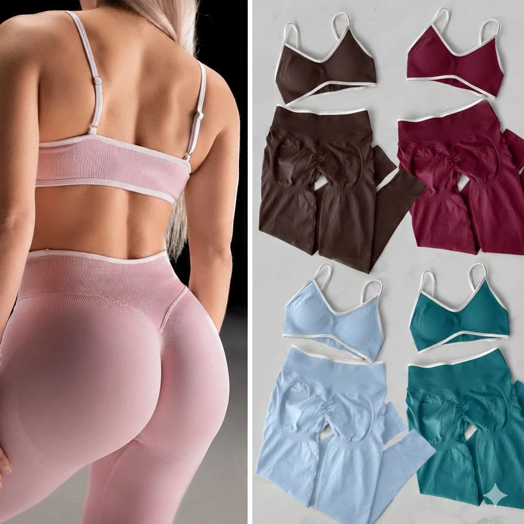 "Kit Fitness Donna "Iconic Contour" – Scegli il tuo colore tra 8 tonalità – Effetto Push-Up